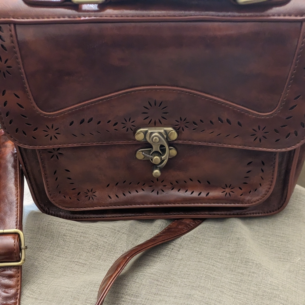 Ecocusi Leather crossbody